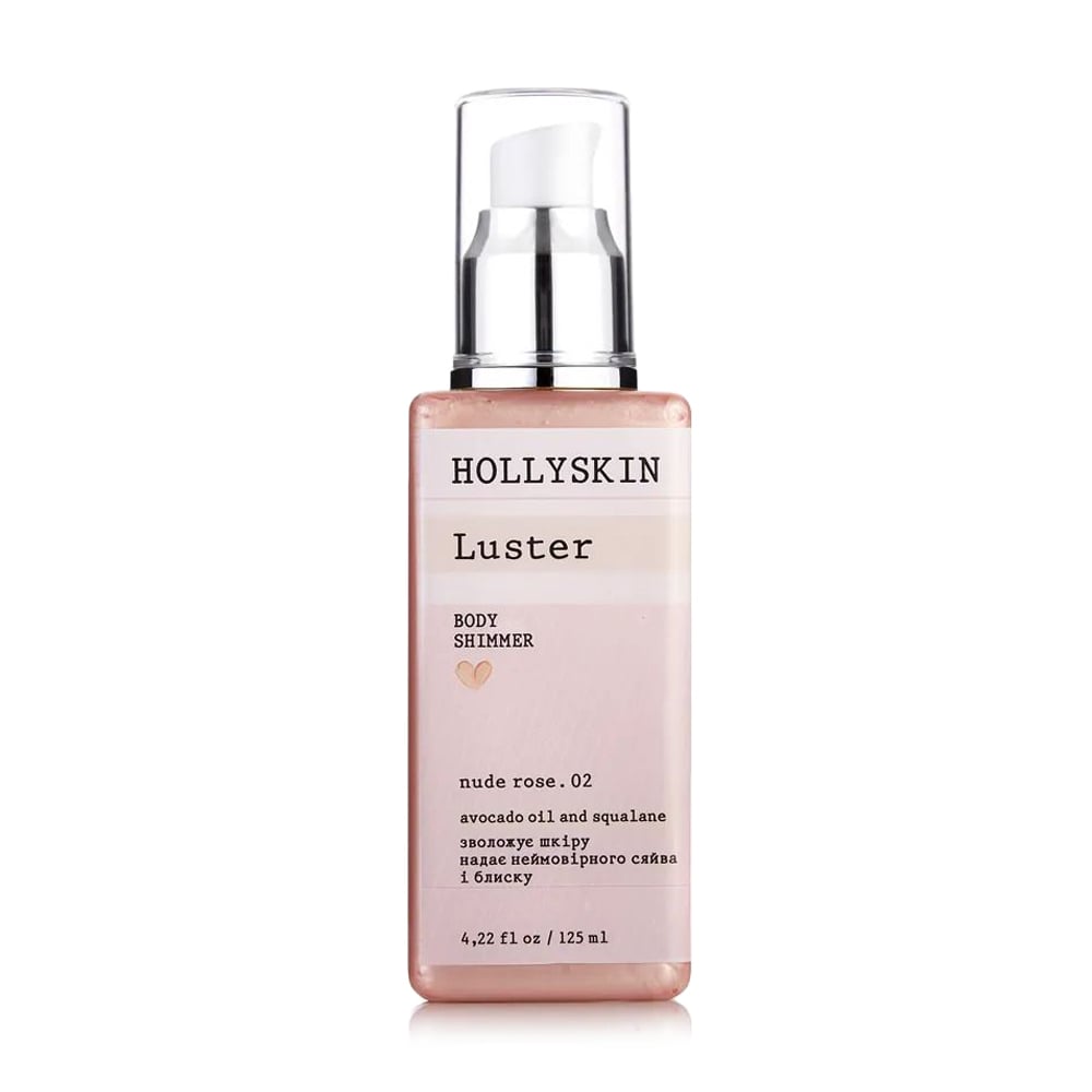 Шимер для тіла Hollyskin Luster Body Shimmer Nude Rose. 02, 125 мл